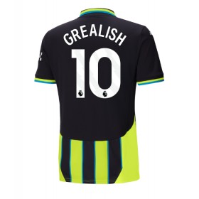 Manchester City Jack Grealish #10 Borta Kläder 2024-25 Kortärmad